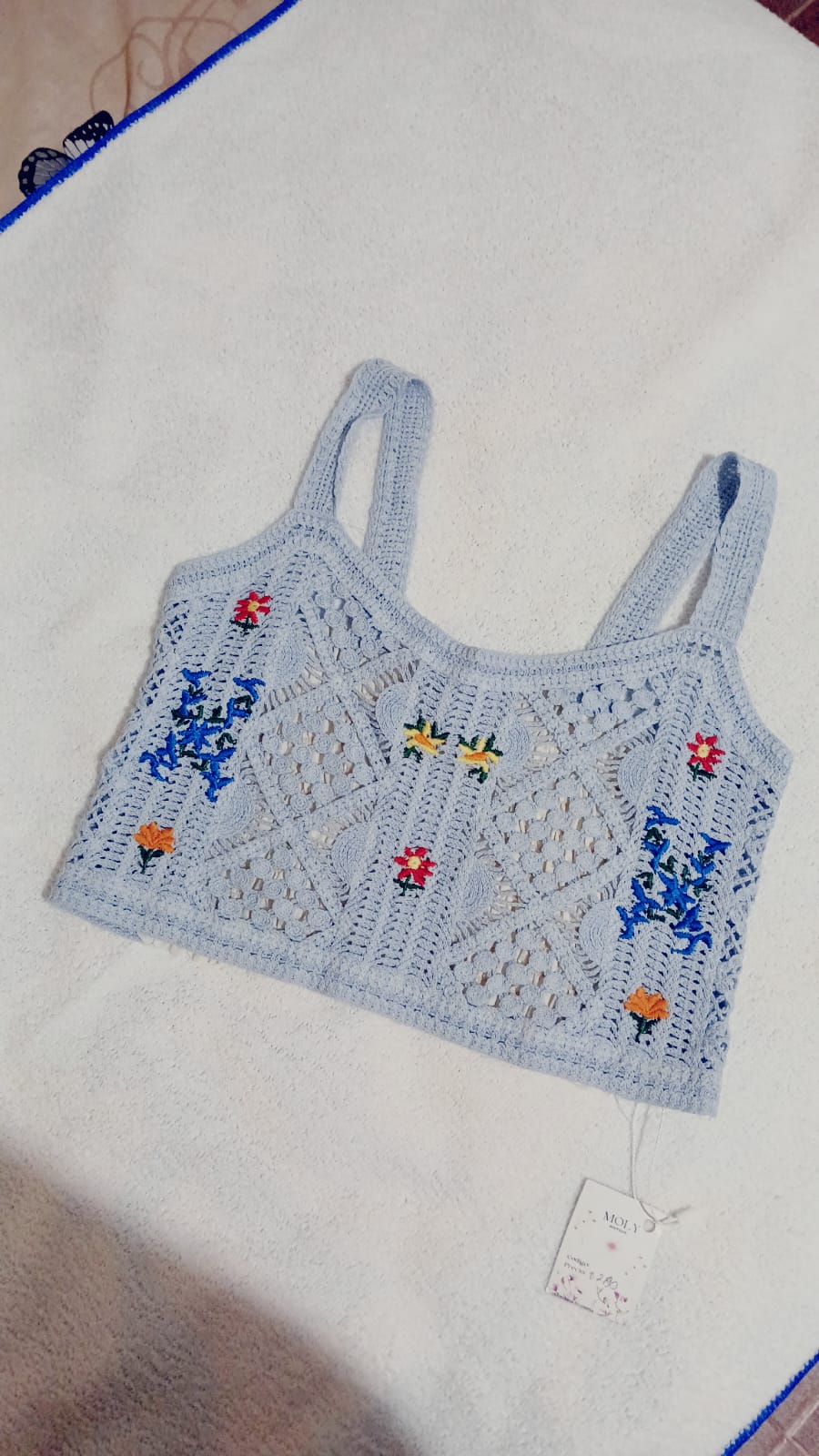 IMG-20260406-WA0081 Blusa azul tejida