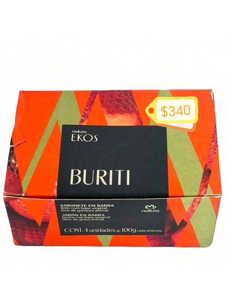 Jabones 4 pzas Butiri