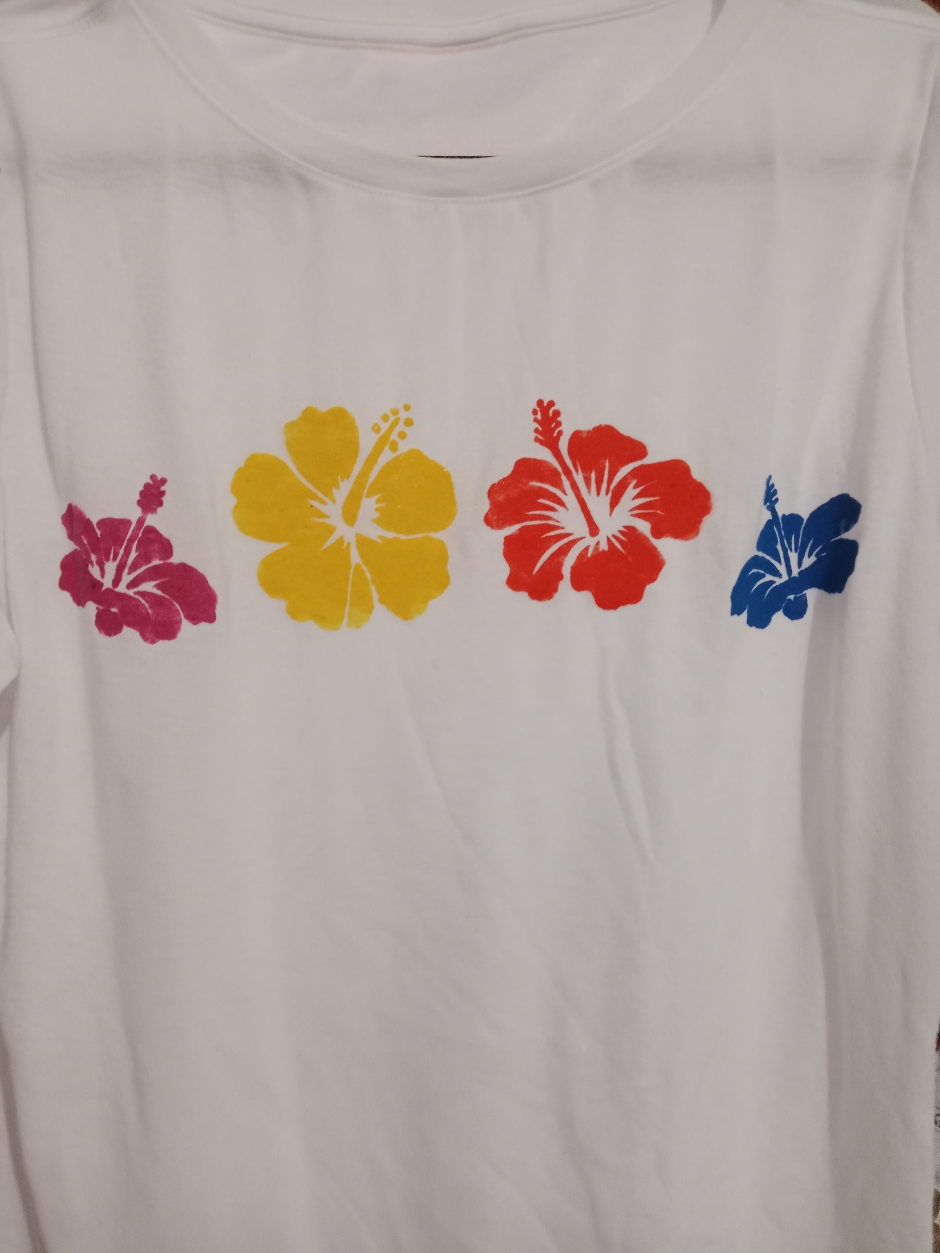 Blusa Tabasqueña tulipanes