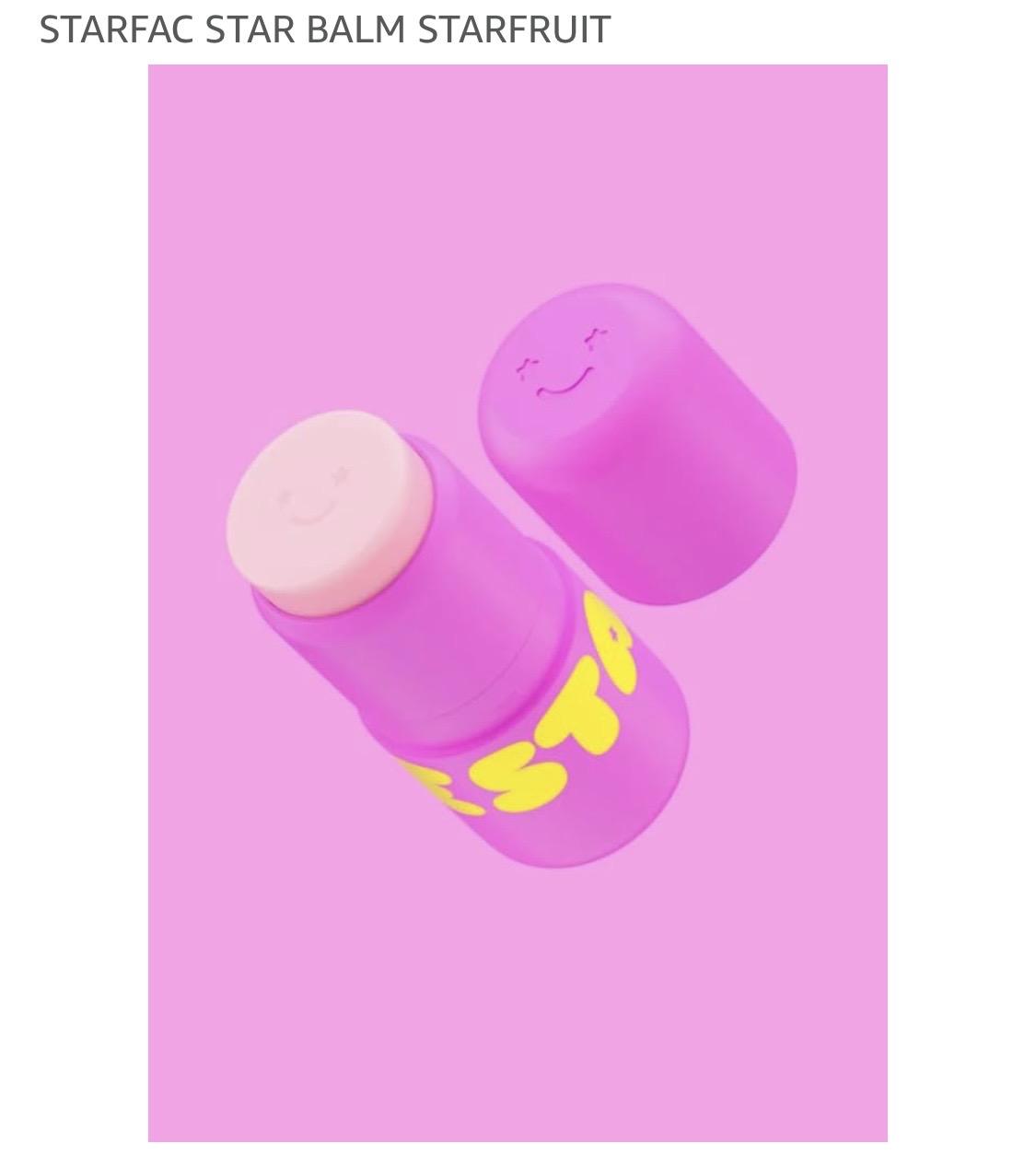 Bálsamo labial Starface