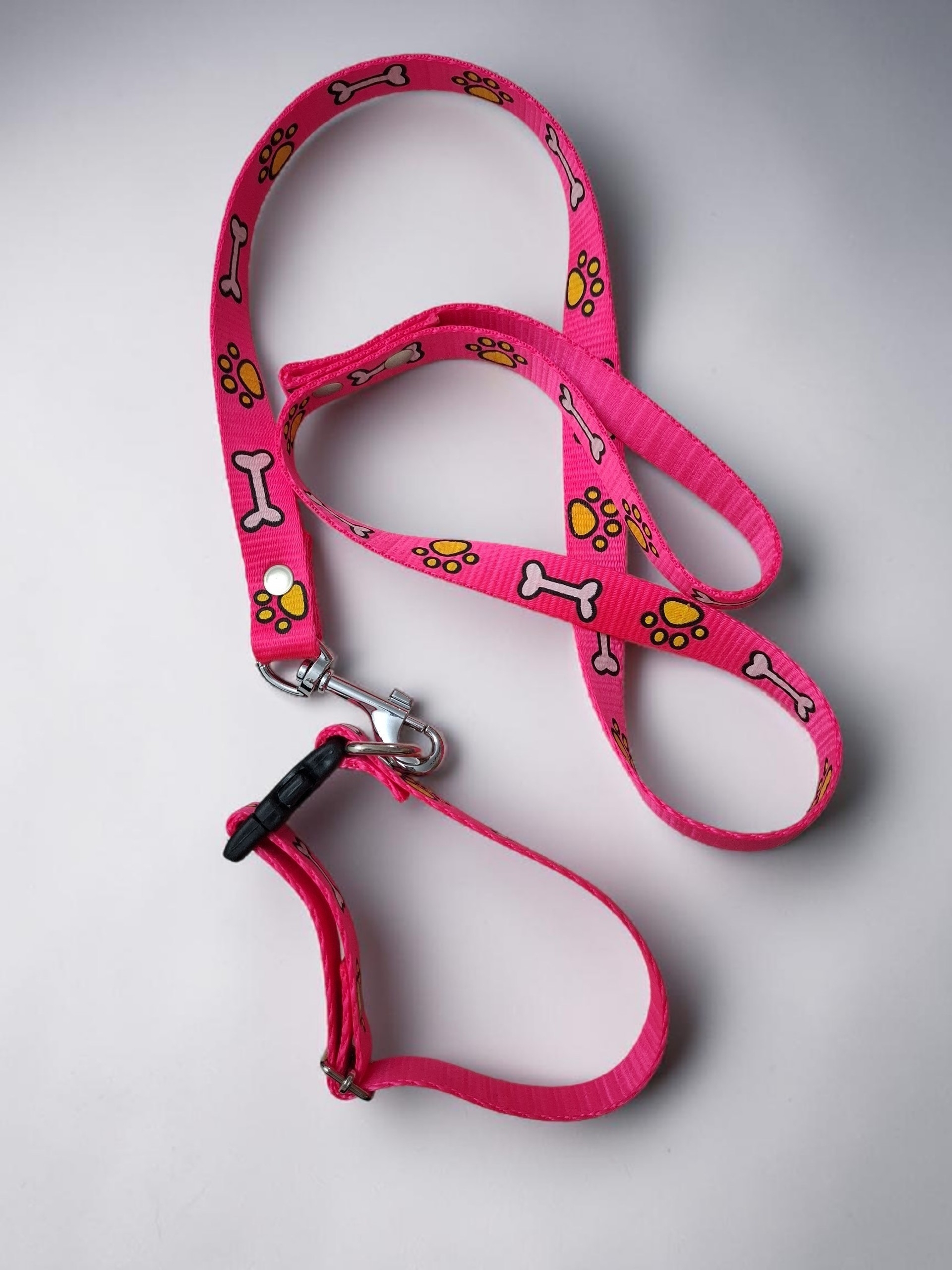 Correa para mascota 1.20m con collar