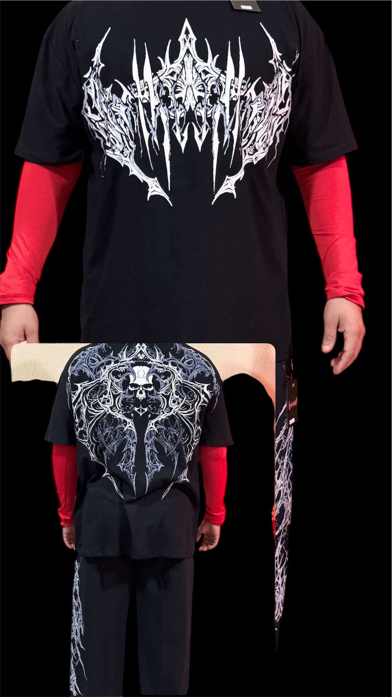 Playera oversize breathdivinity