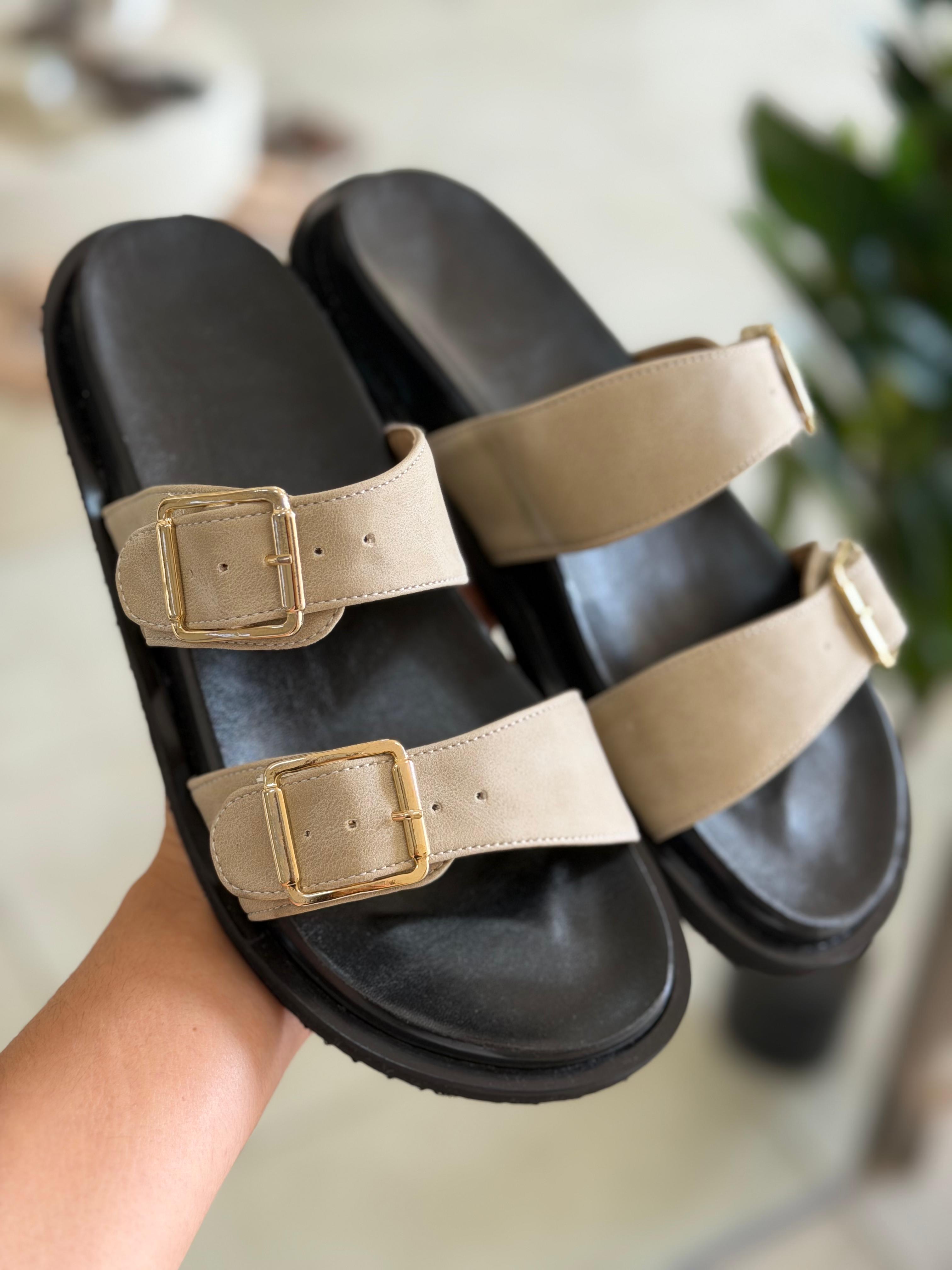 SANDALIAS GRUESAS ABIERTAS