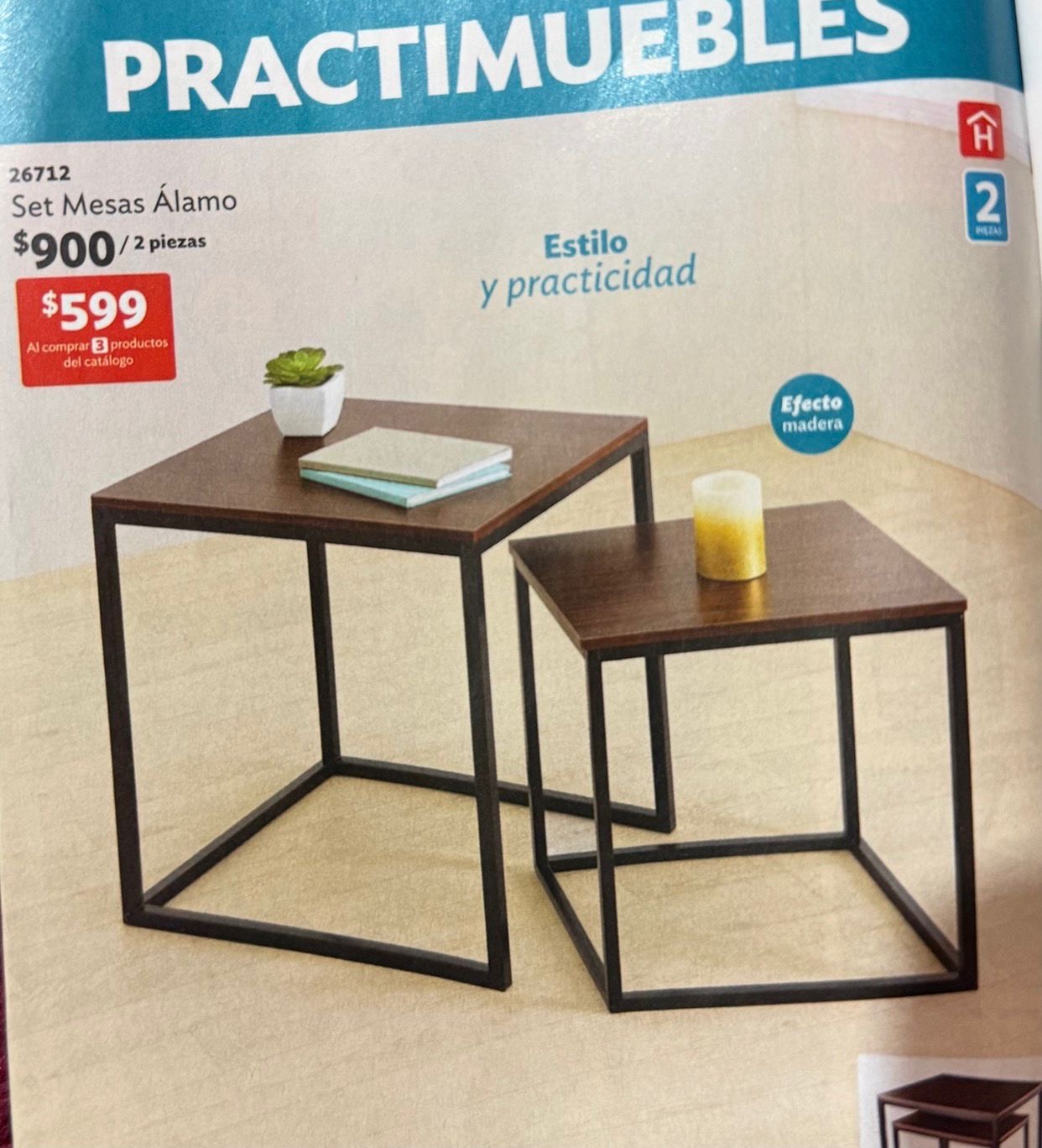 Set de mesa alamo