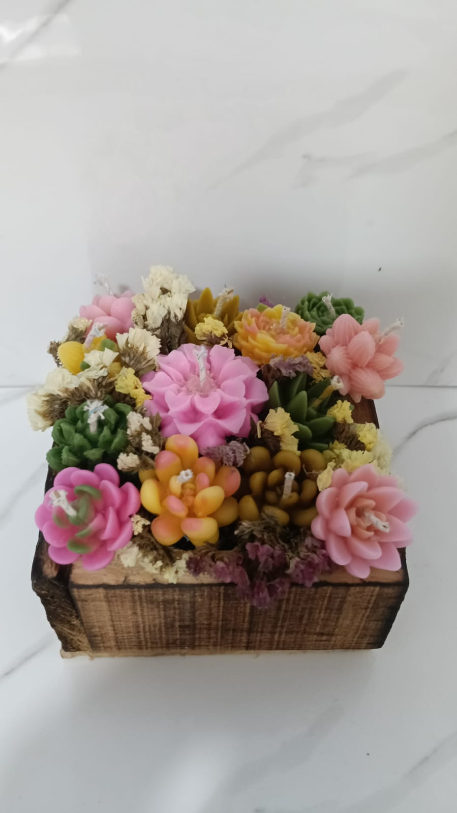 Cajita bouquet flores Cajita bouquet flores