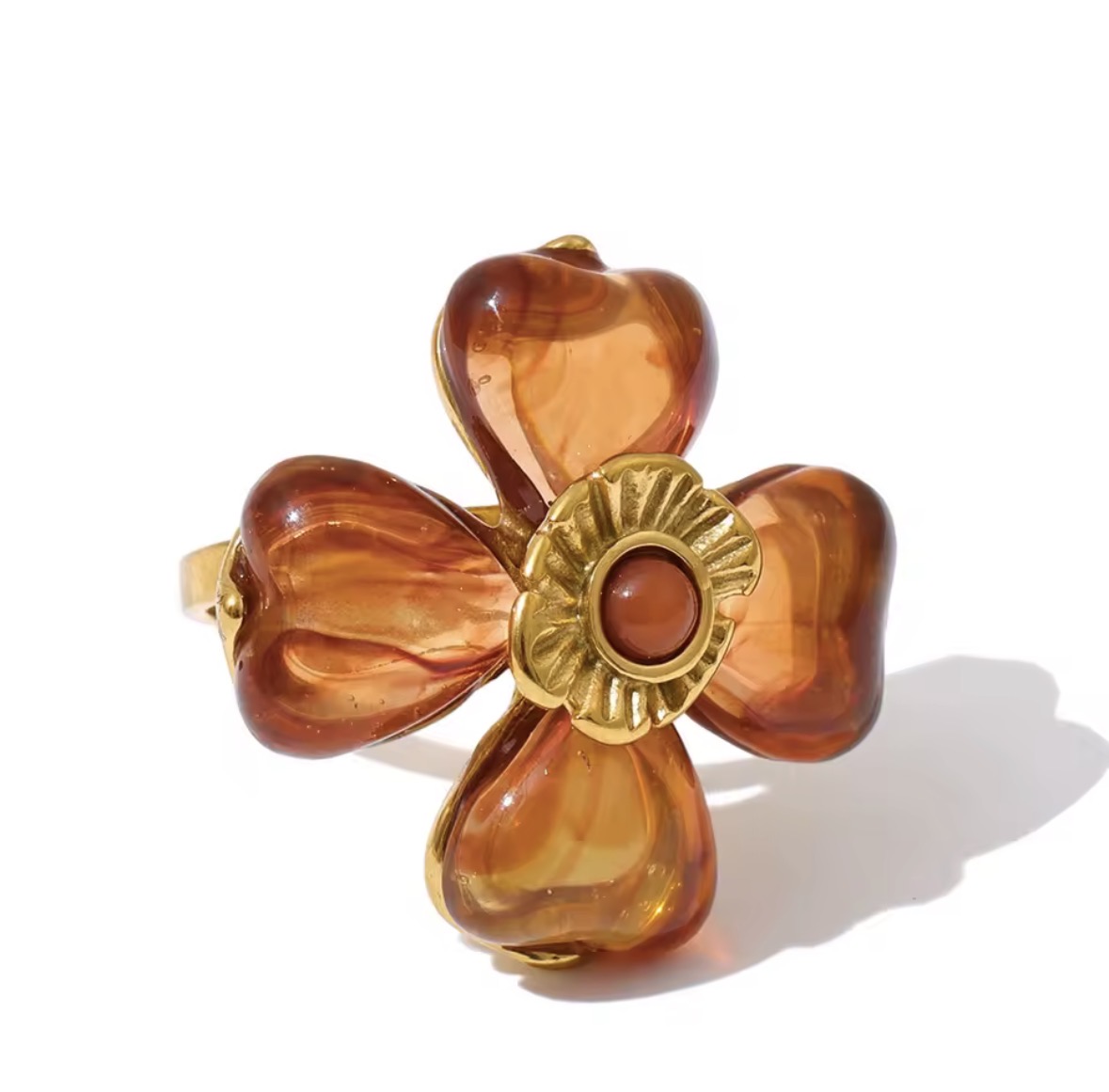 Screenshot Anillo amber ajustable