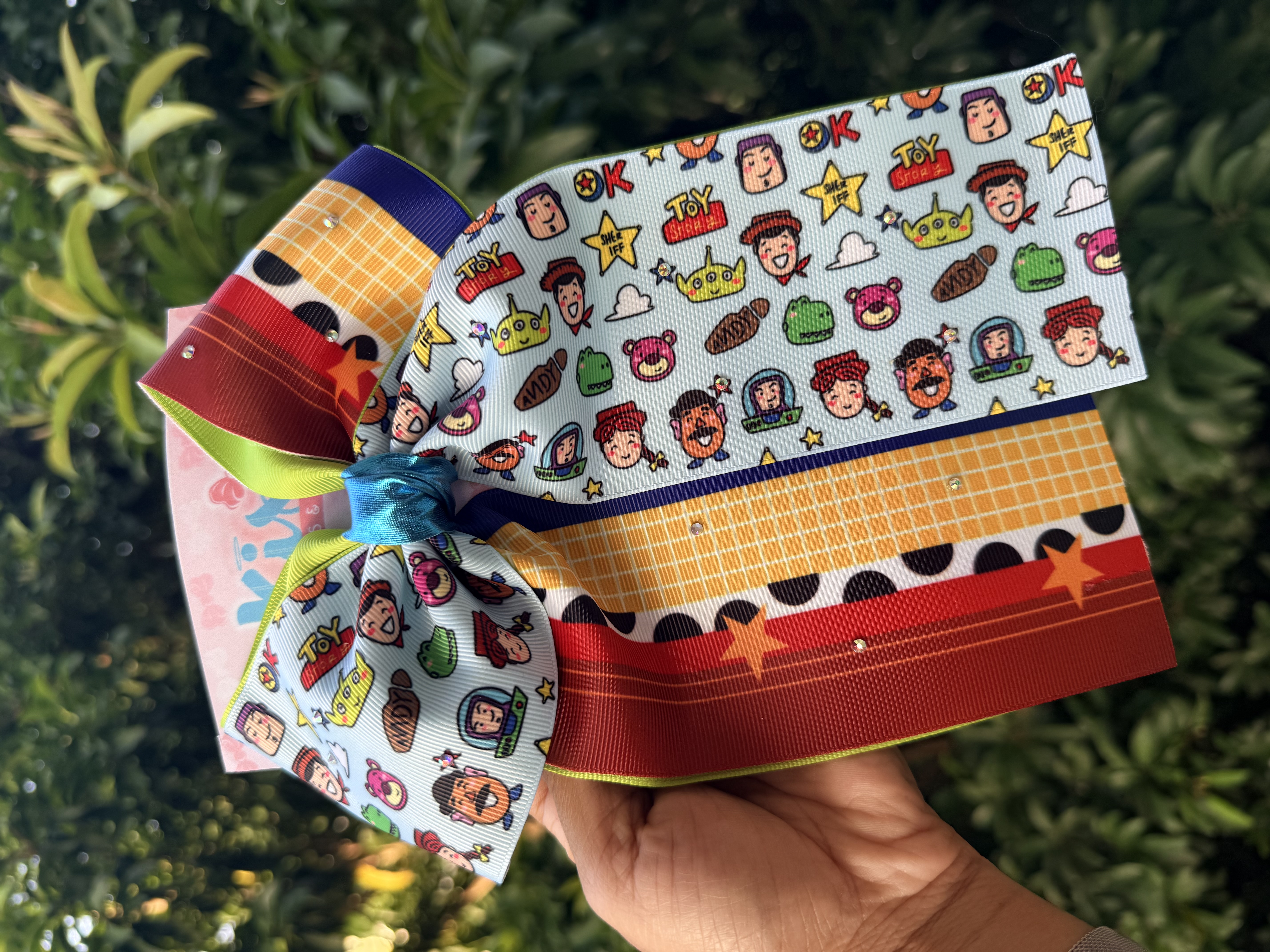 Moño personajes toy story
