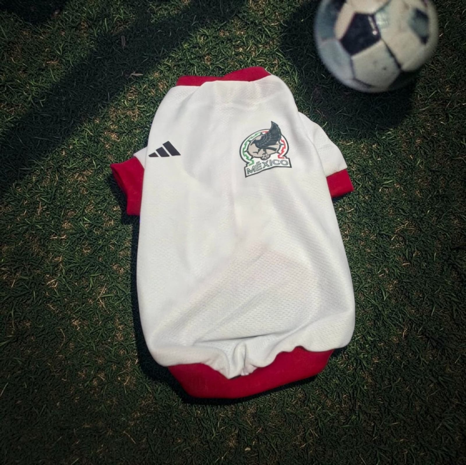 Playera selección Mexicana Talla 1 BLANCA