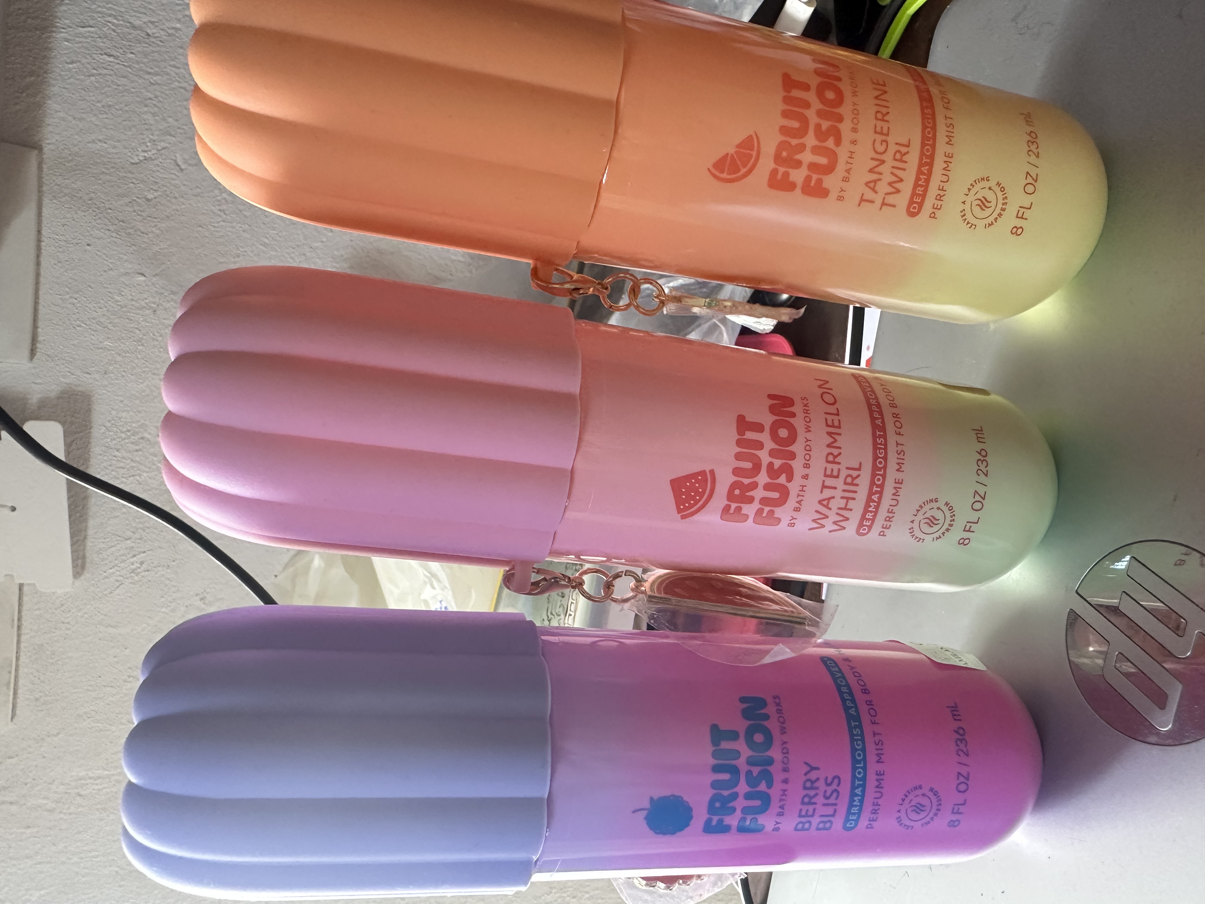 Lociones Bath and Body Works edición Fruit Fusion
