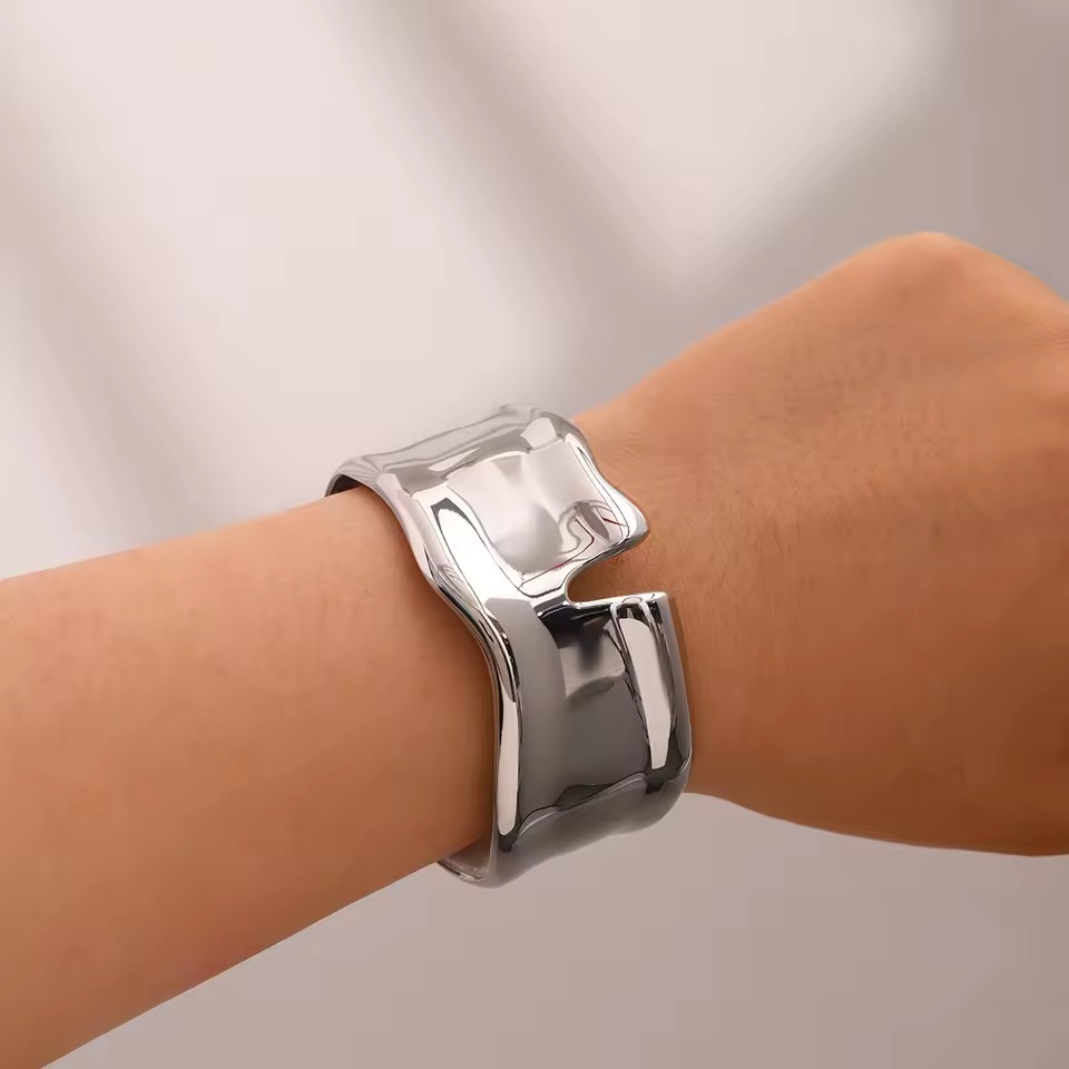 Brazalete plata textura