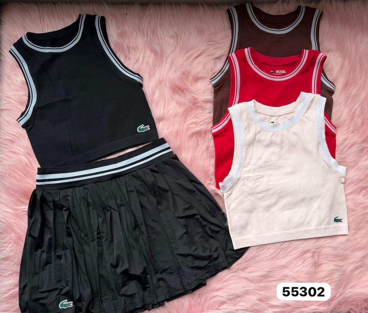 FALDA SHORT LACOSTE